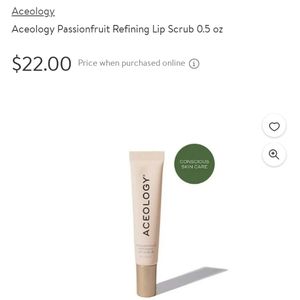Aceology Passionfruit Refining Lip Scrub